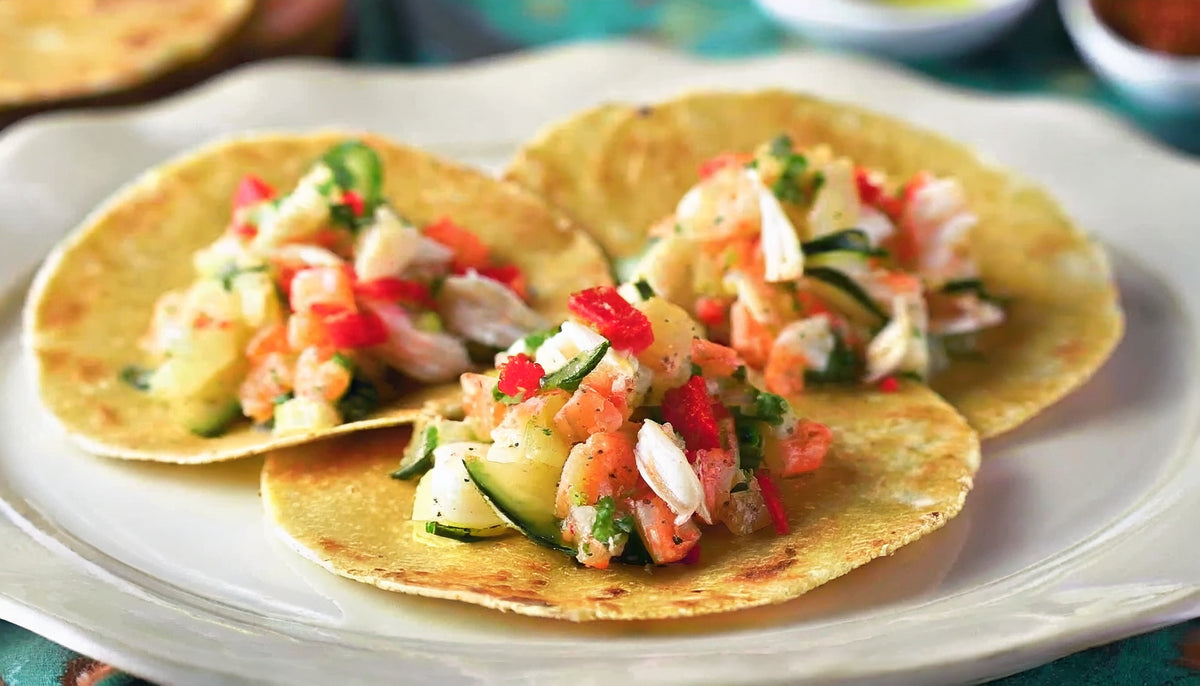 Tostadas de surimi Kosher House