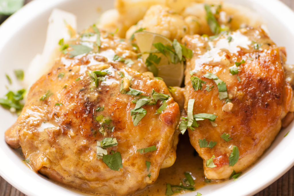 Pollo orgánico mostaza y miel